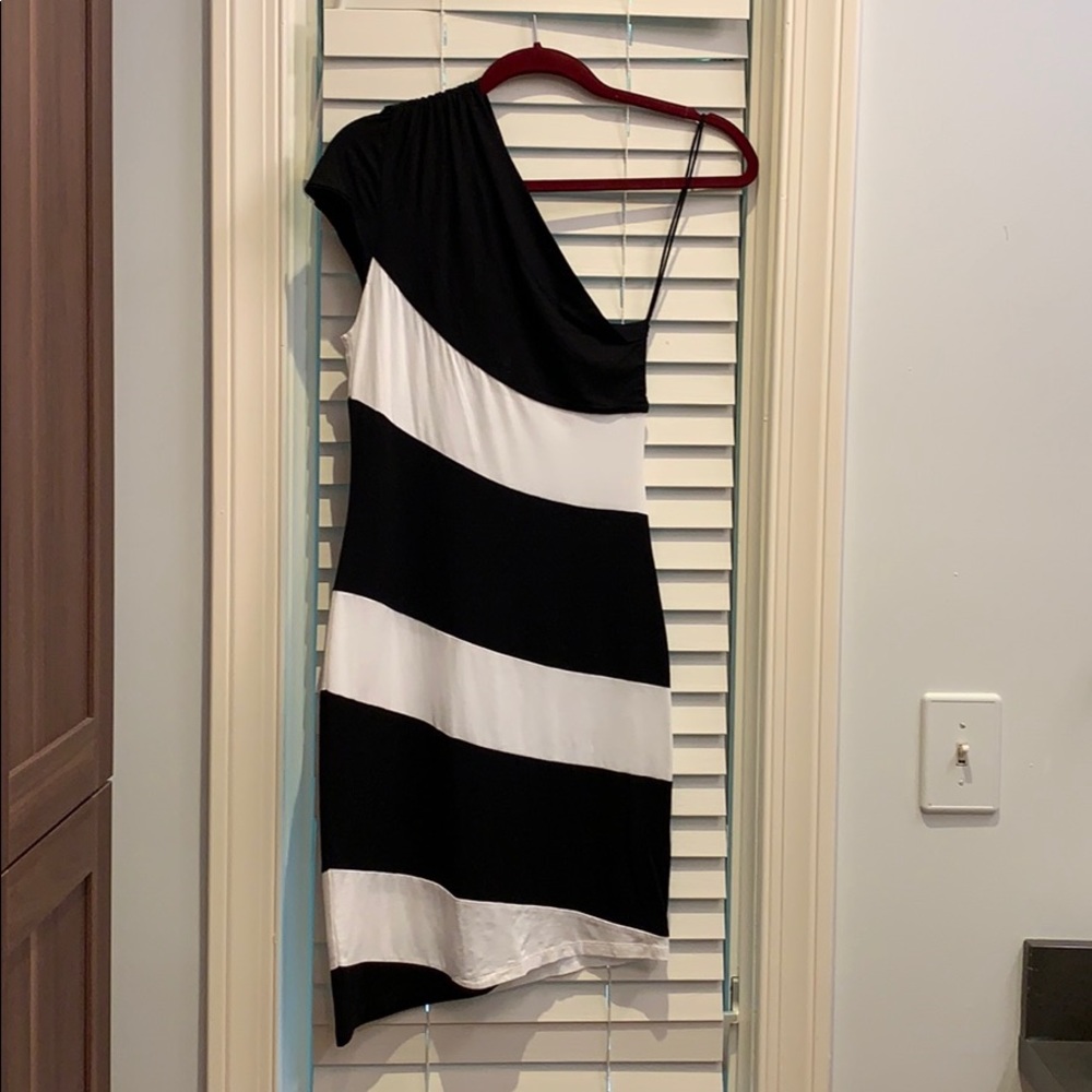 Alice + Olivia - Stripe Mini Dress - Size XS